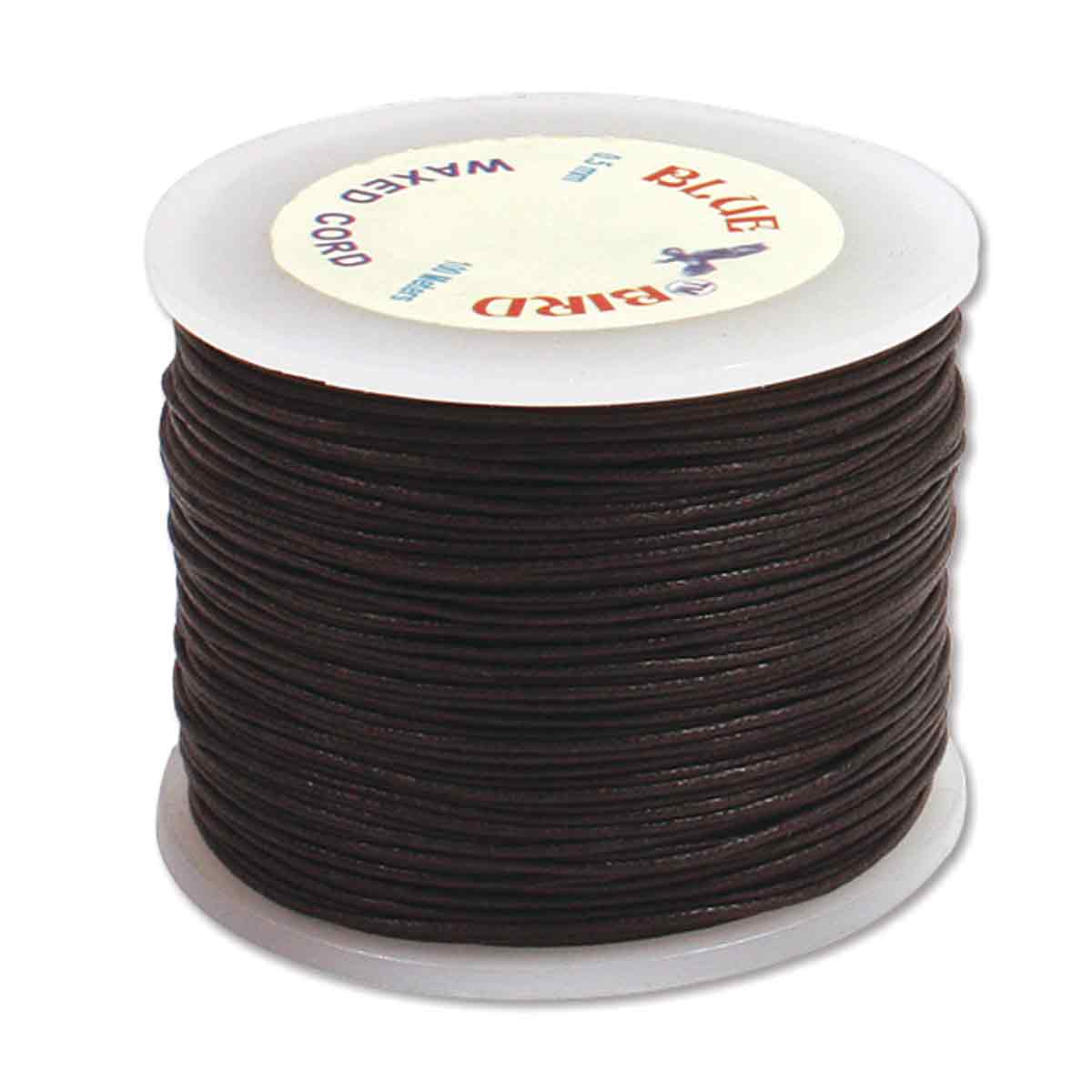 Cord, Cotton Wax .5mm - Natural Cord, Cotton Wax .5mm - Natural