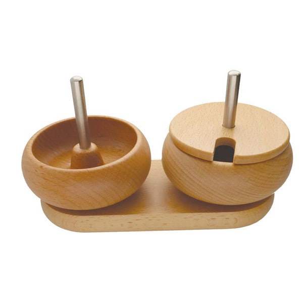Double Wooden Bead Spinner Double Wooden Bead Spinner