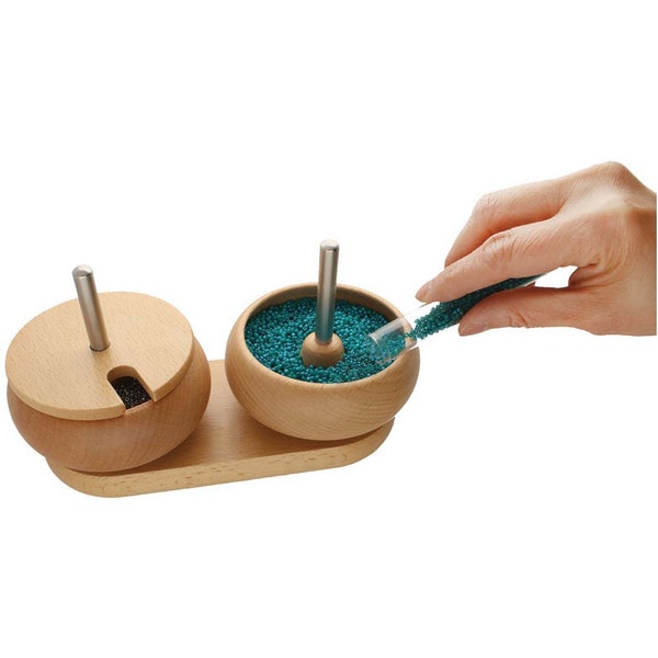 Double Wooden Bead Spinner Double Wooden Bead Spinner