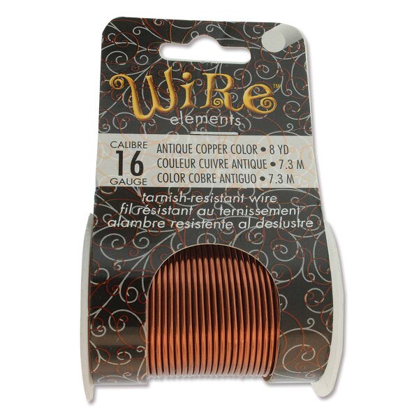 Untarnishable Copper LACQUERED TARNISH RESISTANT ANT COPPER 16 GA-8YD 1SPL