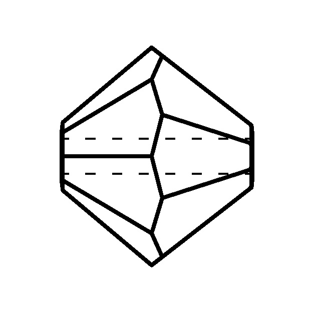 BICONE MACHINE CUT